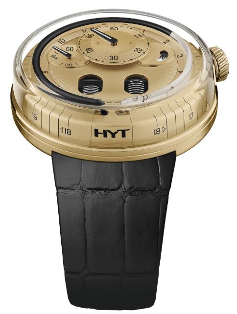 HYT H0 Gold 048-GD-94-NF-CR Replica watch